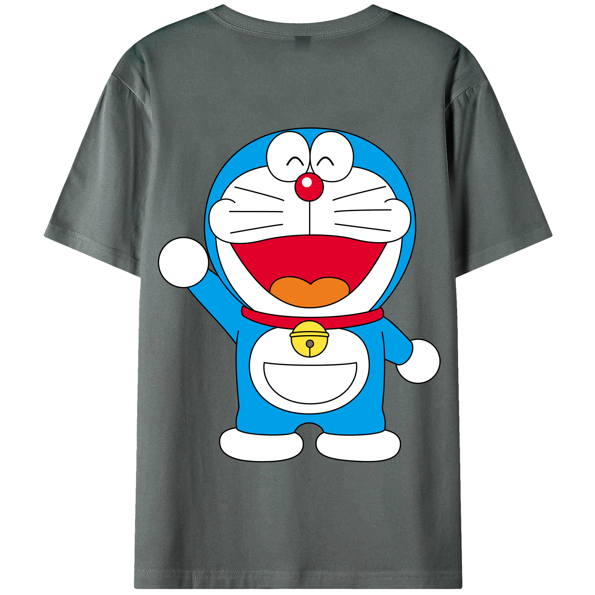 （画像用） ドラえもん Doraemon 綿100％半袖Tシャツ（背面プリント）